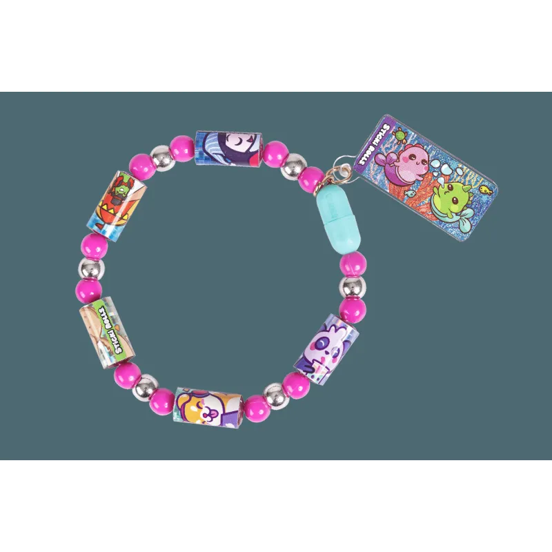 STICKI ROLLS bracelet with accessories and stickers