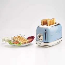 155 Vintage toaster Blue
