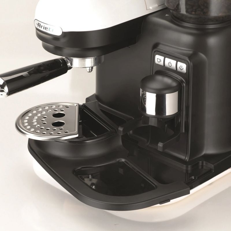 1318 Ariete Moderna Espresso White