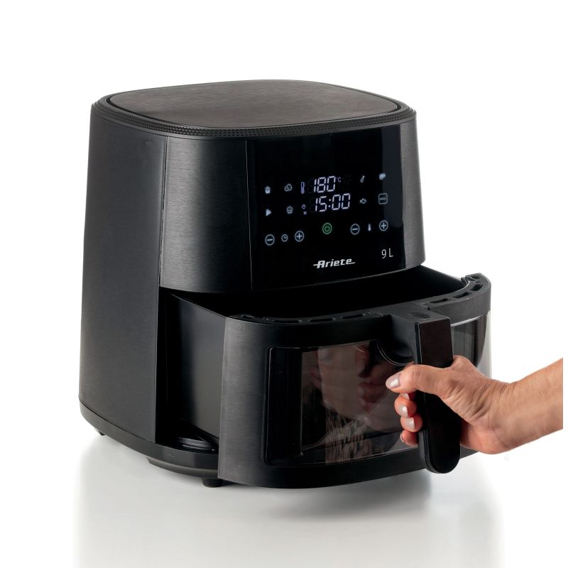 4630 Ariete Airy Fryer 9L aerogrili Black