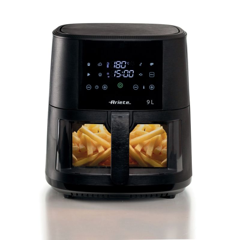 4630 Ariete Airy Fryer 9L aerogrili Black