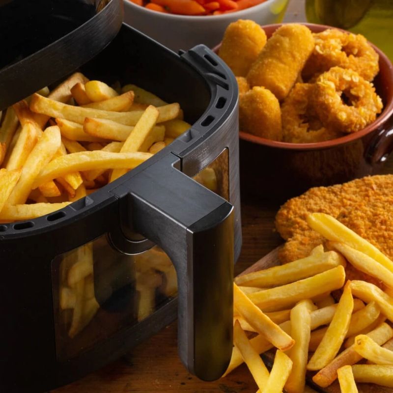 4630 Ariete Airy Fryer 9L aerogrili Black