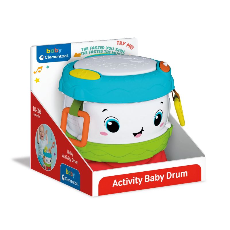 Rotaļlieta izgl. activity baby drum