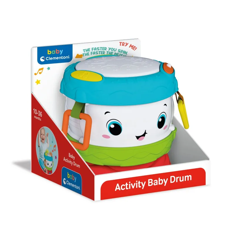 Rotaļlieta izgl. activity baby drum