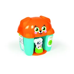 Rotaļlieta klucīši dog and puppy bucket