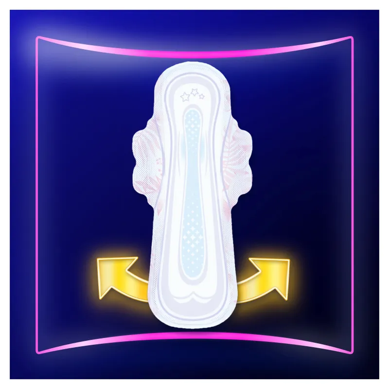 Always Ultra Secure Night Extra Size 5 Higiēniskās Paketes Wings, 10 gab