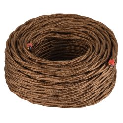 Kabelis retro frrtx 3x2,5 brūns 20m