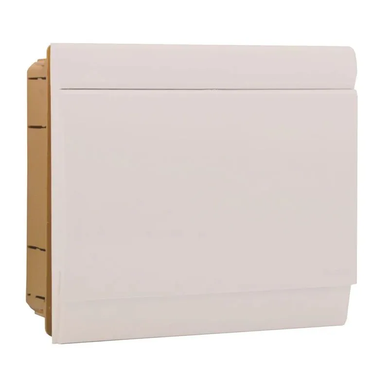 Moduļu panelis Technova, zemapmetuma, IP40, 10 mod., balta krās.