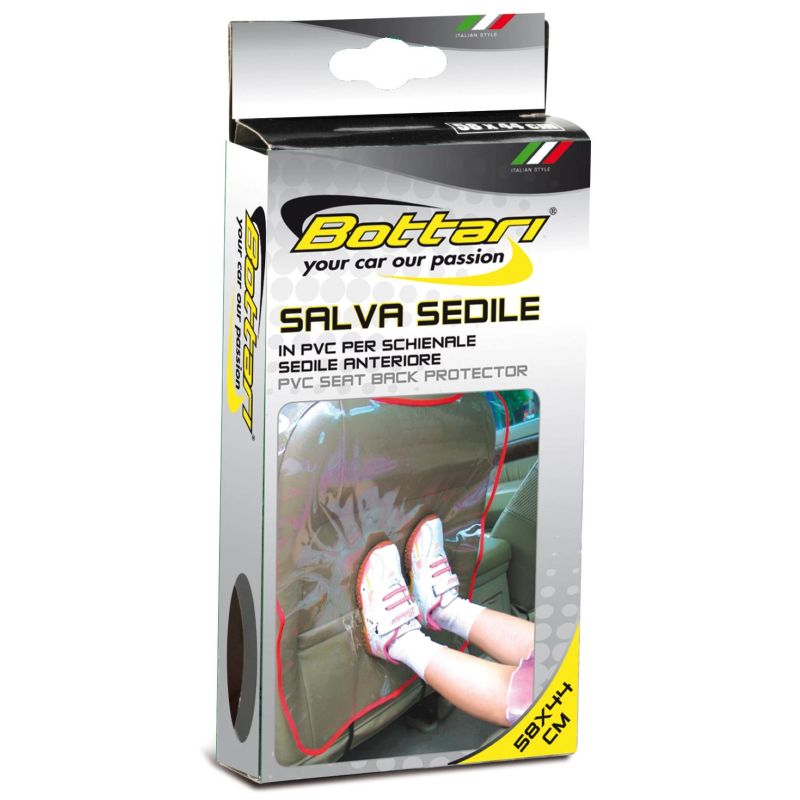 Caurspīdīgs sēdekļu aizsargs