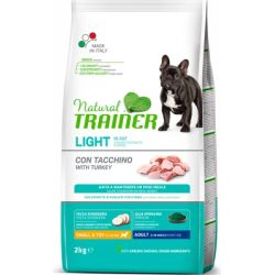 NT DOG ADULT WEIGHT CARE SMALL&TOY TURKEY 2KG - Pilnvertīga barība ar tītaru svara kontrolei pieaugušiem mazo un ļoti mazo