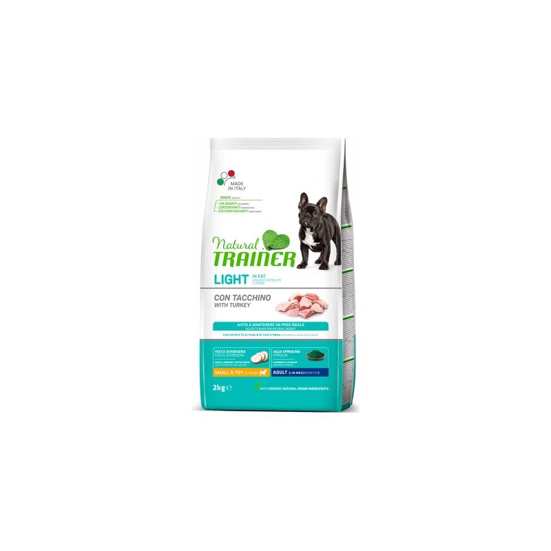 NT DOG ADULT WEIGHT CARE SMALL&TOY TURKEY 2KG - Pilnvertīga barība ar tītaru svara kontrolei pieaugušiem mazo un ļoti mazo