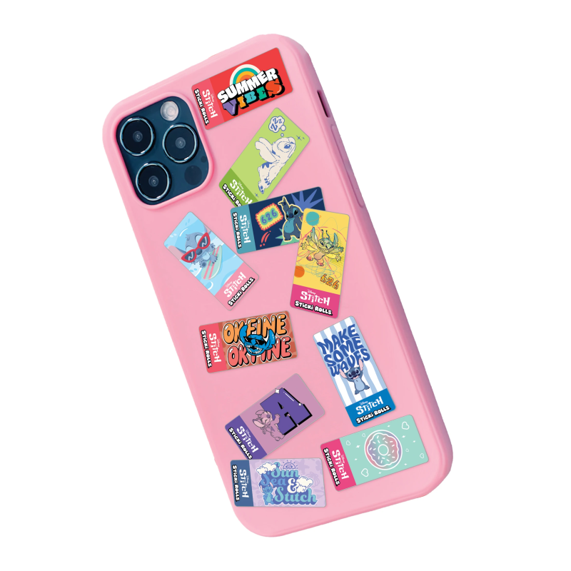 STICKI ROLLS STITCH Rokassprādze ar aksesuāriem un uzlīmēm