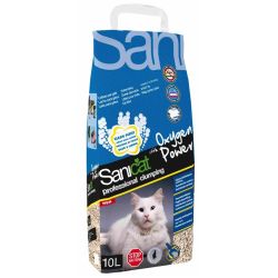 Kaķu pakaiši Sanicat X302940, organiskās ,cementējošās,, 10 l