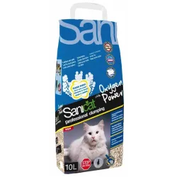 Kaķu pakaiši Sanicat X302940, organiskās ,cementējošās,, 10 l