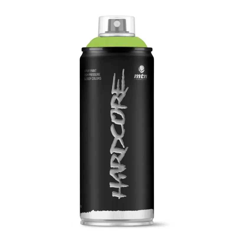 Krāsu aerosoli Montana Hardcore, preču zīmes, gaiši zaļš, 0.4 l