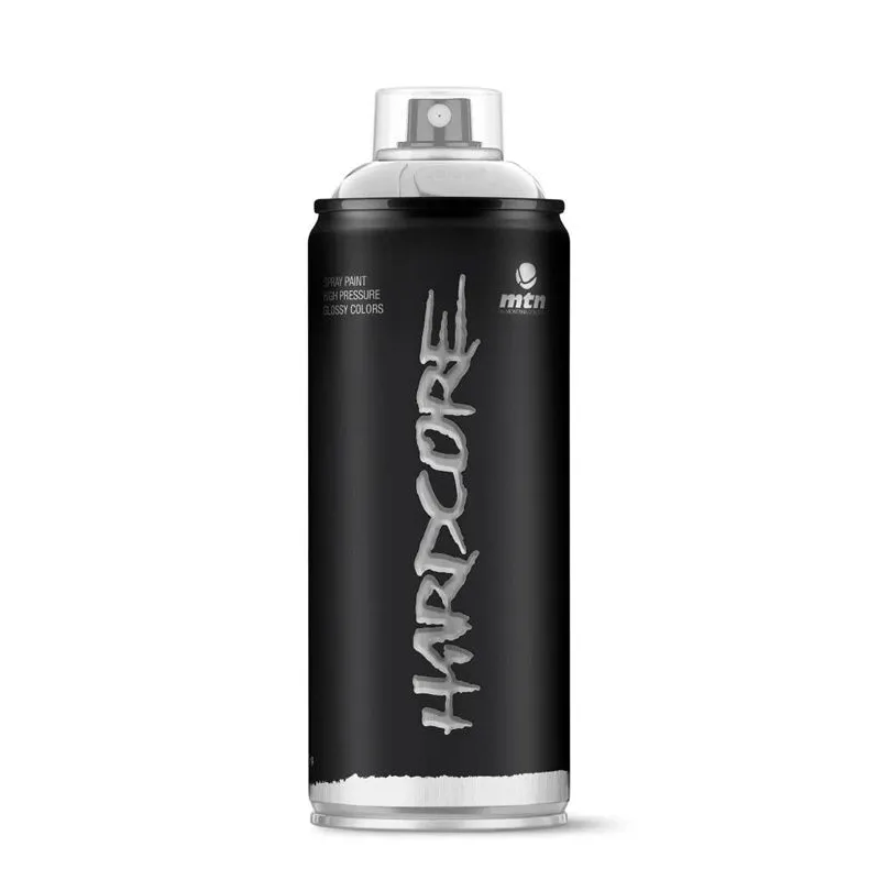 Aerozoliniai dažai Montana Hardcore, paprastieji, sidabro, 0.4 l