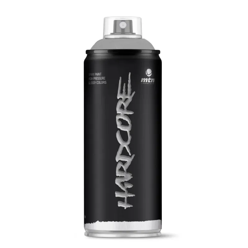Krāsu aerosoli Montana Hardcore, preču zīmes, pelēks krās., 0.4 l
