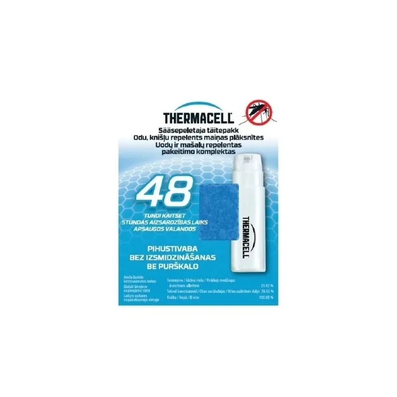 Repelenta papildināšana odu Thermacell Refill 48h R-4&TC