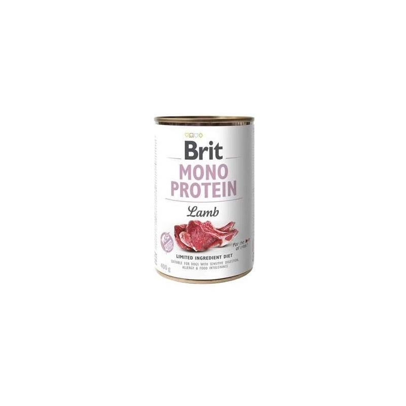 Märg koeratoit Brit Mono Protein, lambaliha, 0.4 kg