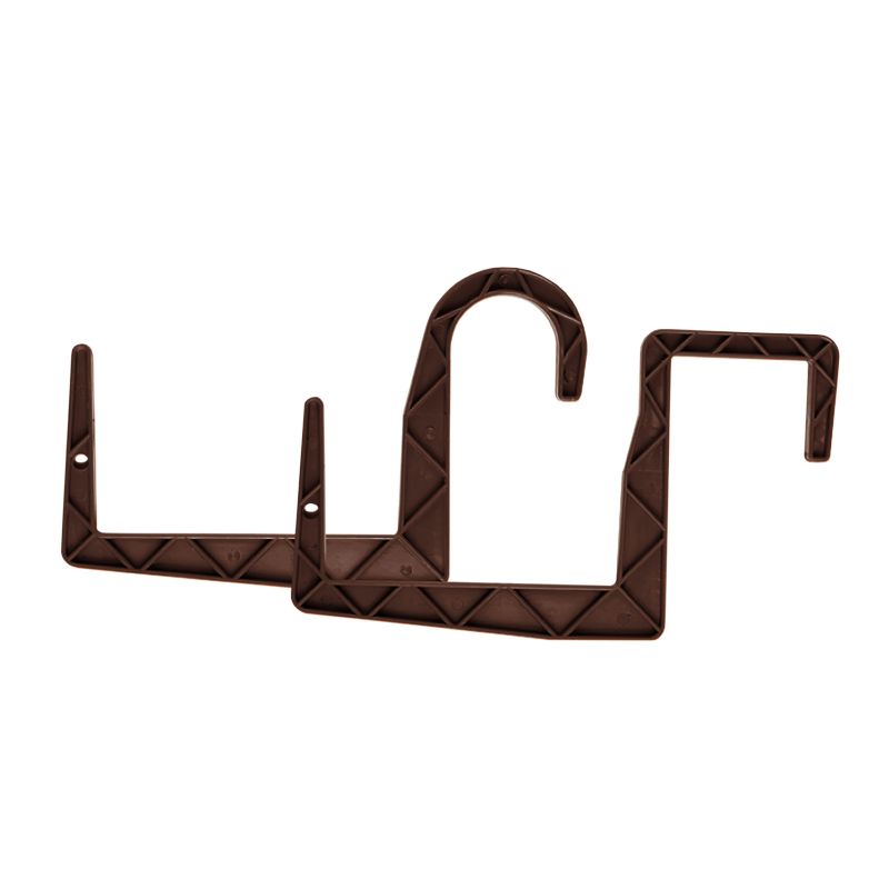 Turētājs balkonkastei 12cm brūns