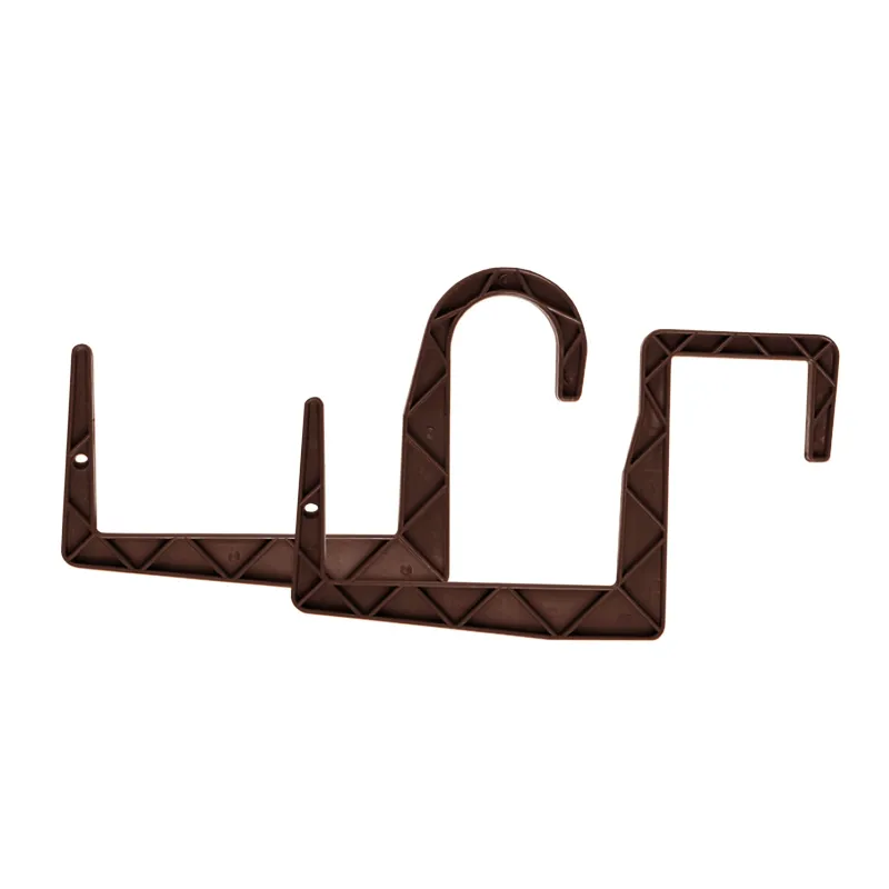 Puķu poda turētājs Plastkon Universal 41105511, 23.8 cm x 13.5 cm, 1.2 cm, plastmasa, tumši brūna krās.