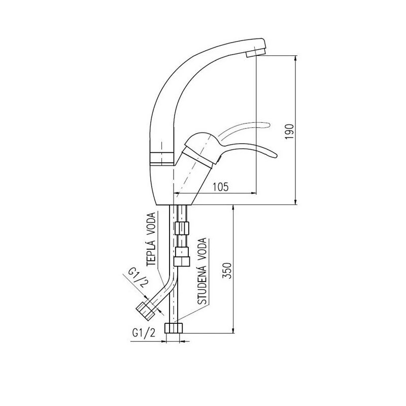 Virtuves maisītājs labe dl006.5-3