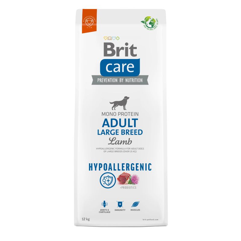 Barība suņ. brit care large br jērs 12kg