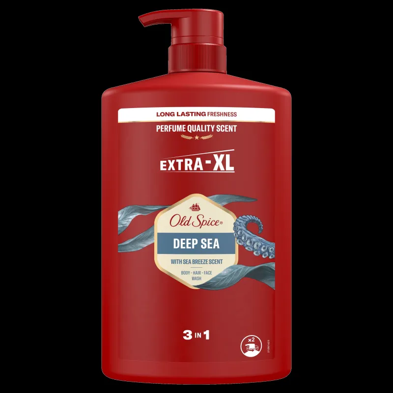 Old Spice Deep Sea Dušas Želeja Un Šampūns Vīriešiem 1000 ml
