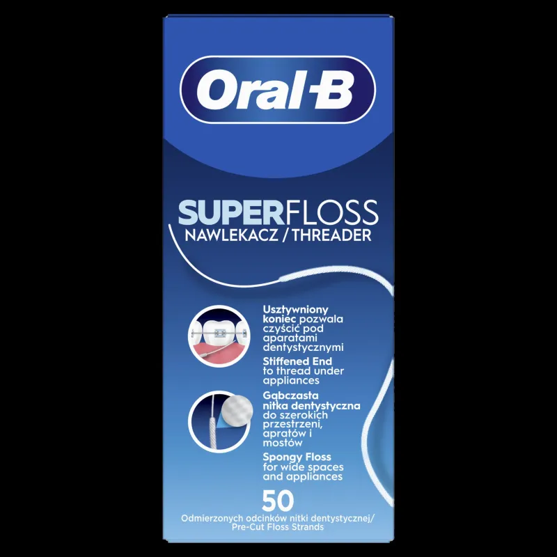 Oral B Super Zobu Diegs, 50 m