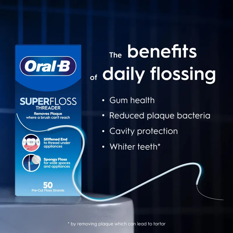 Oral B Super Zobu Diegs, 50 m