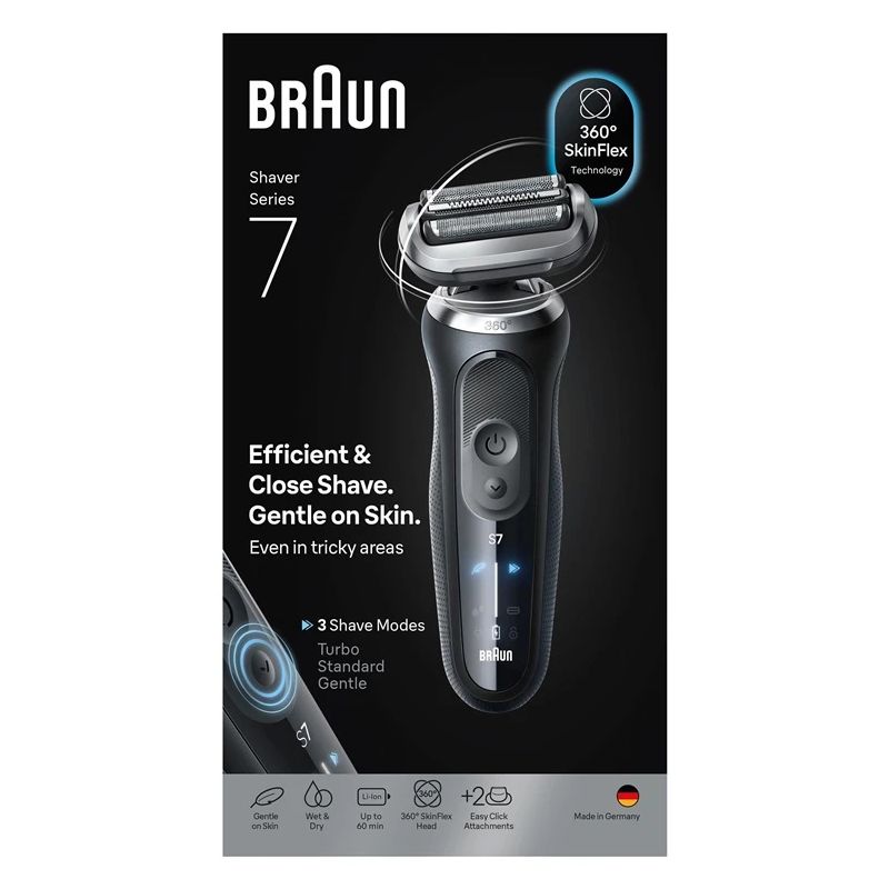 Shaver 72-n1620s black braun