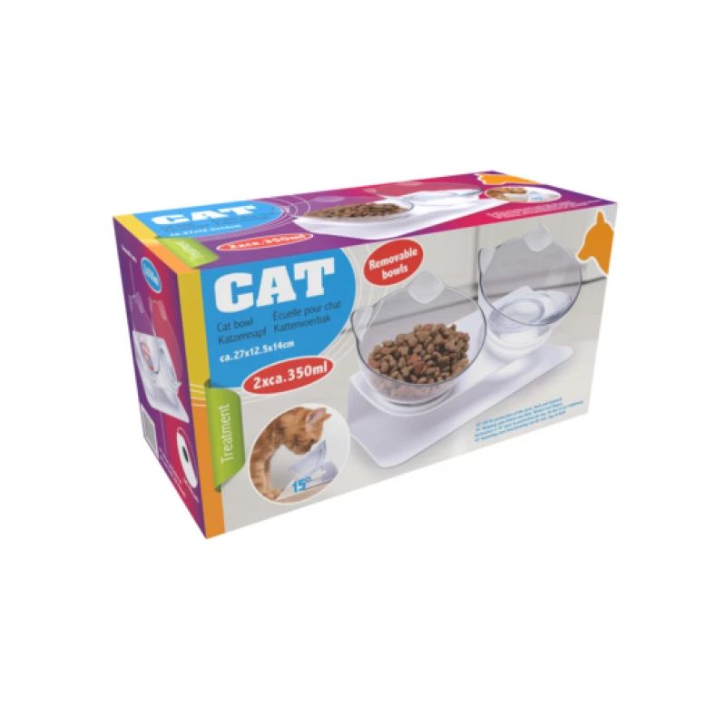 Bļoda kaķiem duo 2508 2x350ml