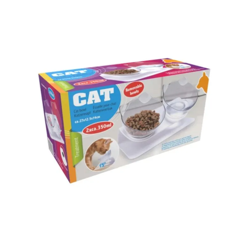 Bļoda kaķiem duo 2508 2x350ml