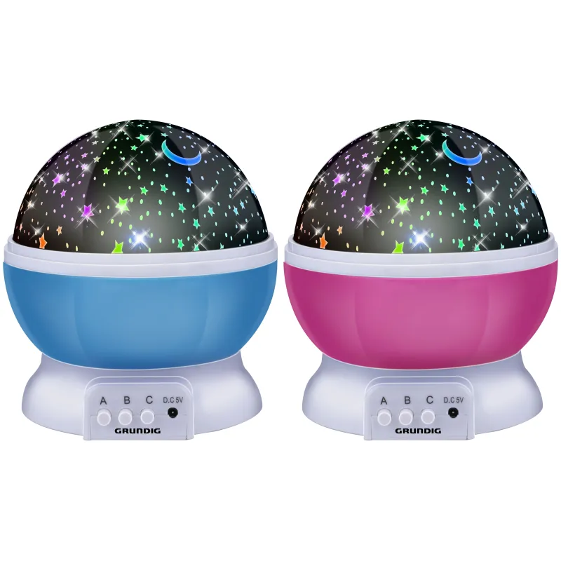 Sienas un griestu projektors Grundig Star ,krāsa-dizains tiek atlasīts pēc nejaušības principa,