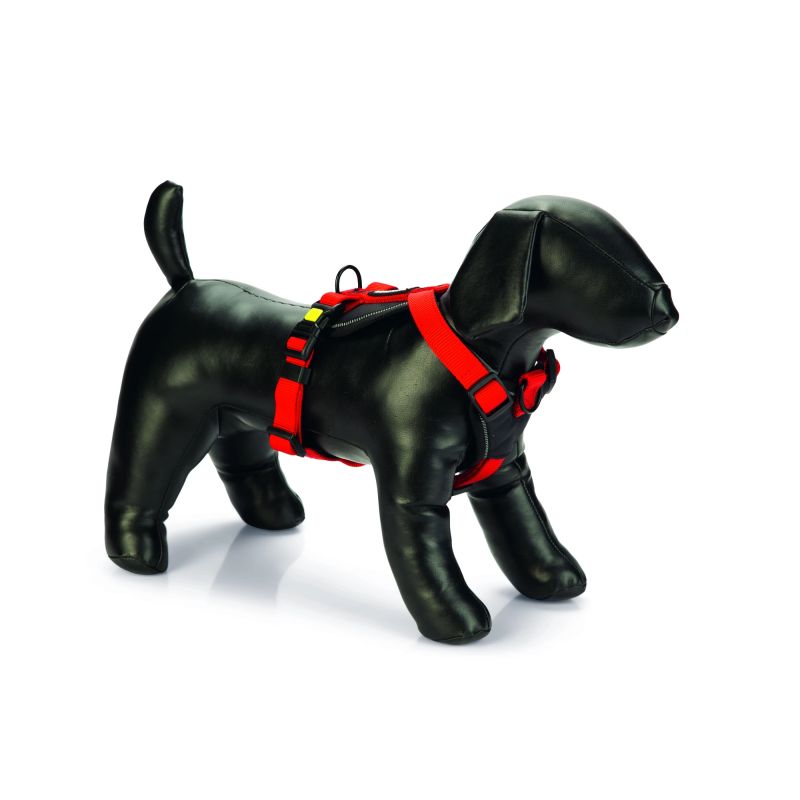 Шлейки для собак Beeztees, красный цв., 600 - 760 мм x 25 мм