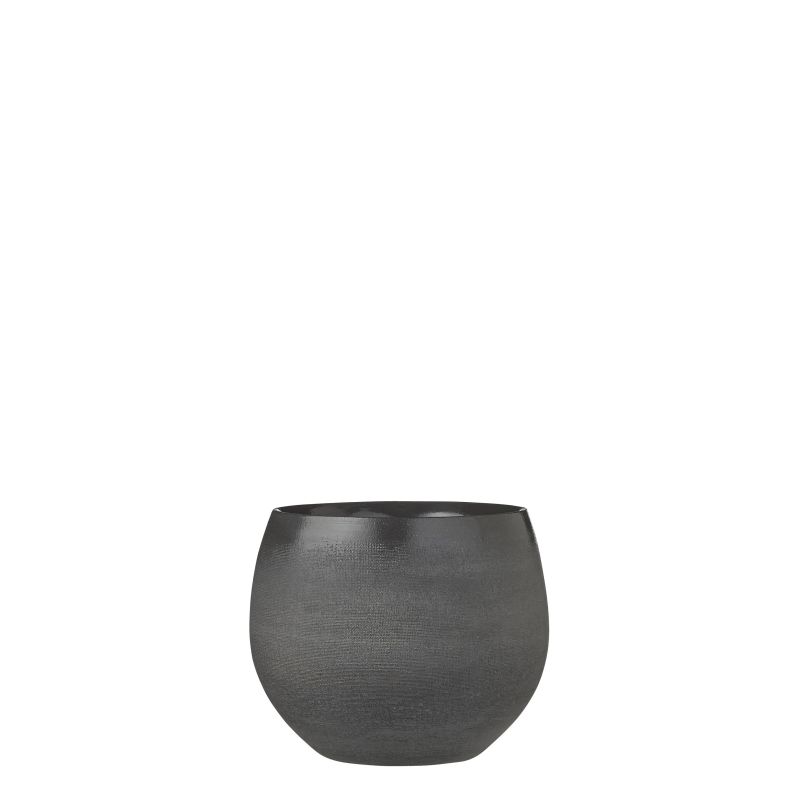 Vāze keram. douro d18 h15cm tumši pel.