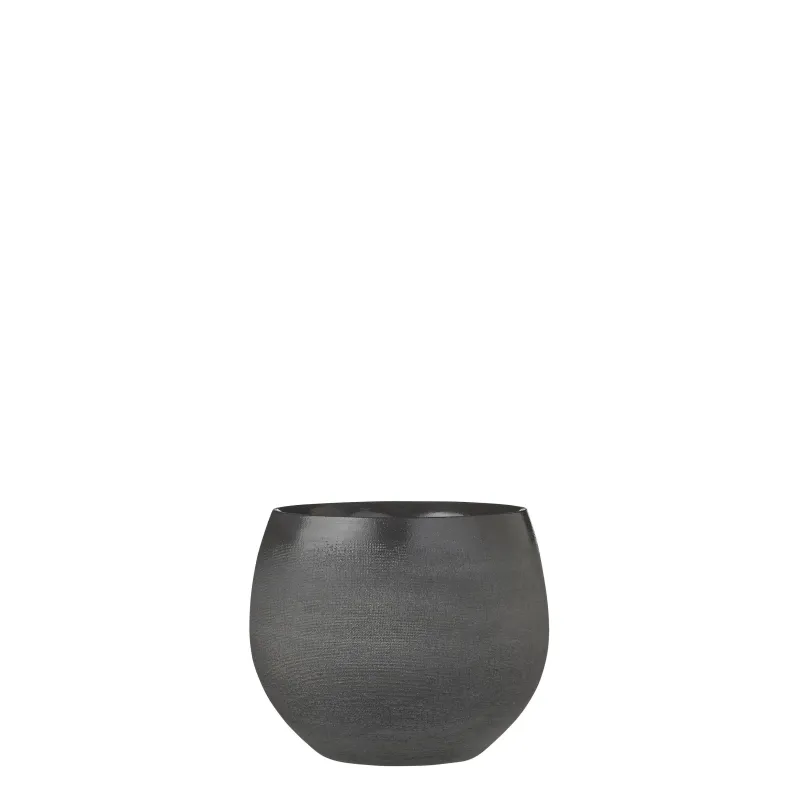Puķu pods Mica Douro 1070375, keramika, tumši pelēks