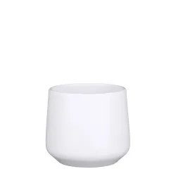 Puķu pods Mica Amber 1097321, keramika, balta