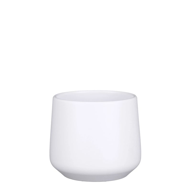 Vāze keram. amber d15.5 h14cmbalta mat.