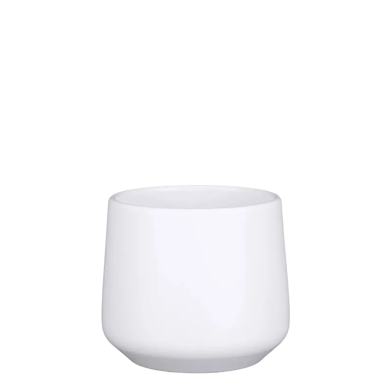 Puķu pods Mica Amber 1097321, keramika, balta