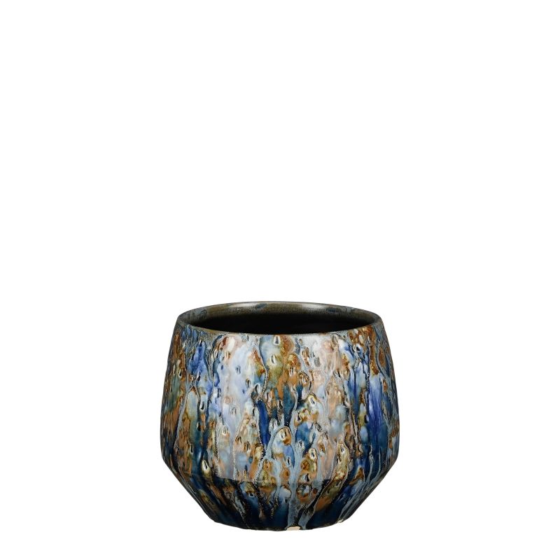 Vāze keram. harris d16.5 h14cm zila