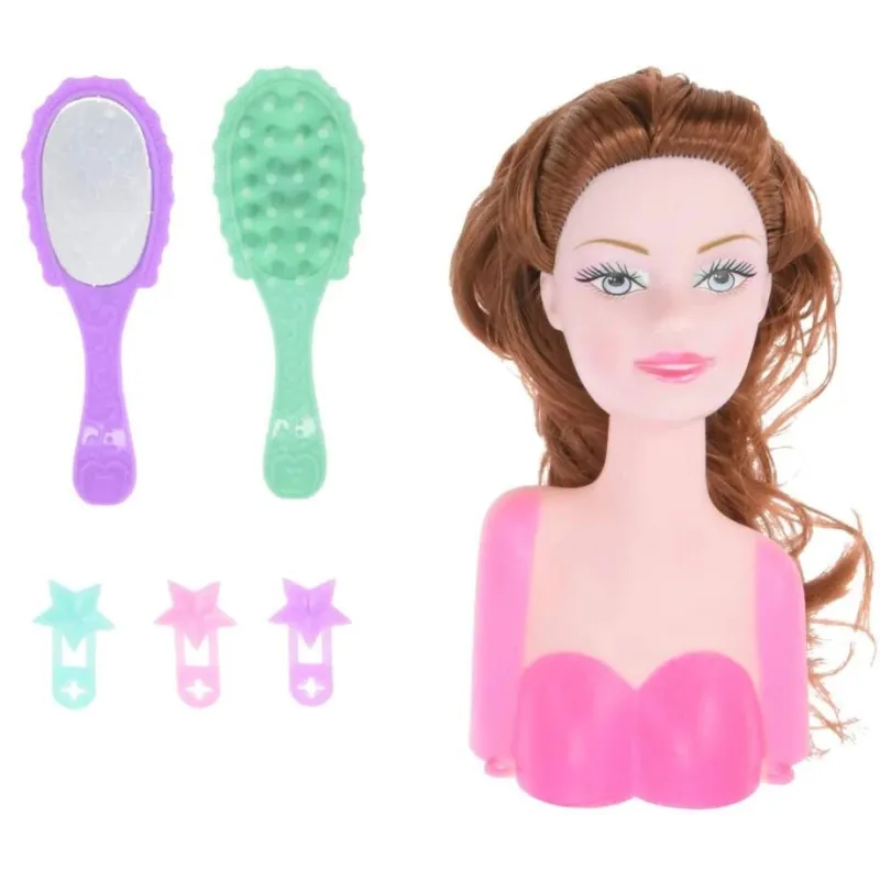 Lelles galva ar aksesuāriem Make-up S34937111, 13 cm, daudzkrāsaina