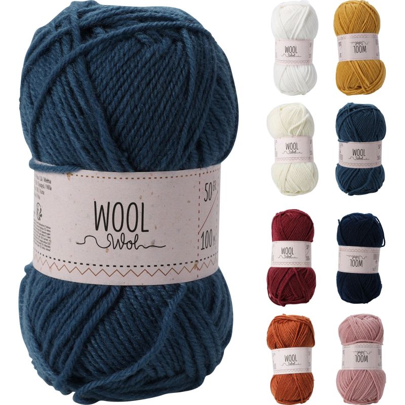 Dzijas tinums poliesters 50g