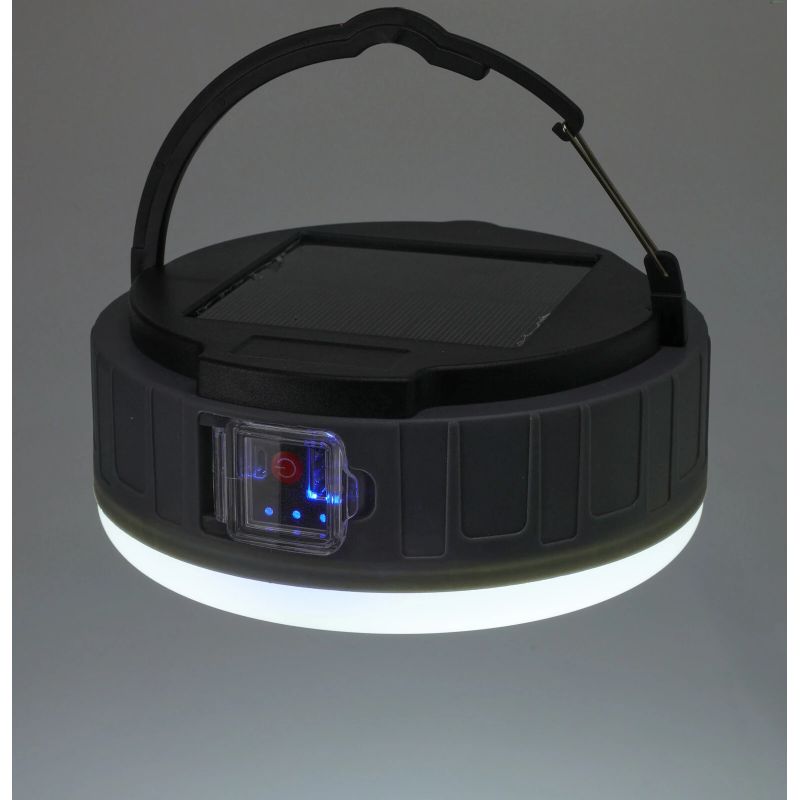 Tūrisma lukturis ar solāro paneli