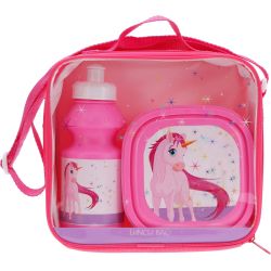 Pusdienu soma 22x20cm zaļa.sarkana