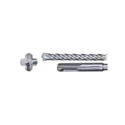 Grąžtas Makita B-57990, betonui-gelžbetoniui, sraigtinis, sds plus ,te-c,, 6 mm x 26 cm