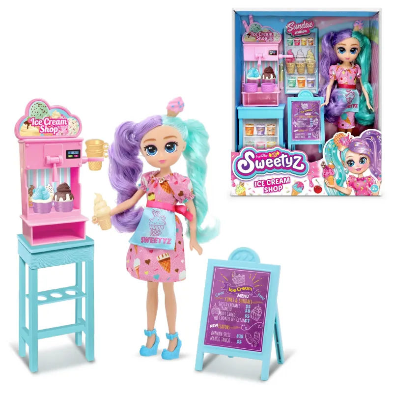 Rotaļl lelle un sald pagat kompl sweetyz