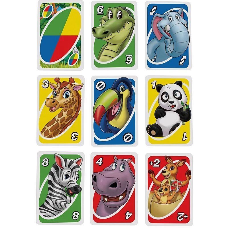 Rotaļlieta kārtis uno mazajiem gkf04