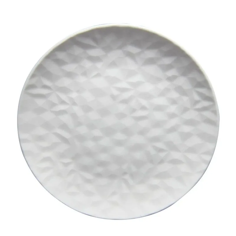 Šķīvis pusdienu Domoletti Chic, DIA 27.4 cm, balta krās.