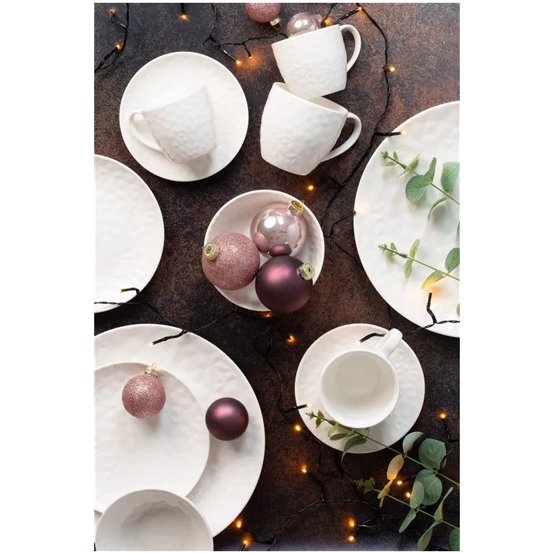 Taldrik prae Domoletti Chic, DIA 27.4 cm, valge v.